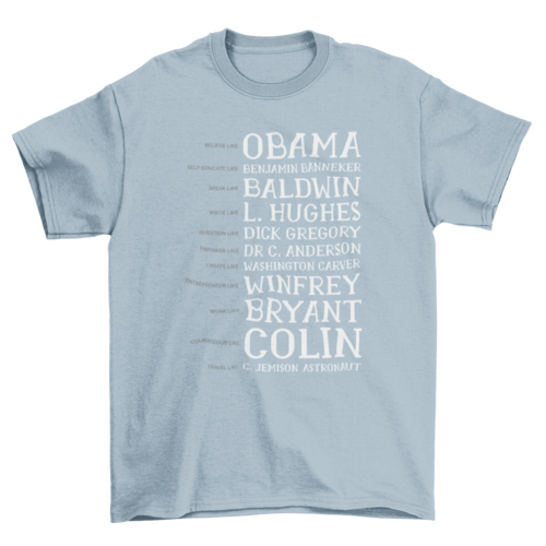 Black History Month Quote T-shirt