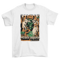 Scary monsters halloween t-shirt